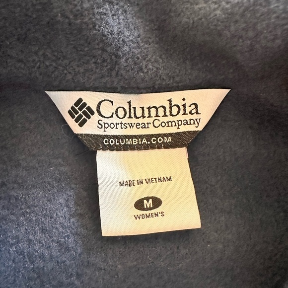 Columbia Dark Blue Women's Fleece Jacket - Picture 2 of 6